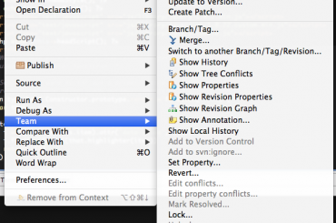 Eclipse / Aptana e subversion: Failed to Load JavaHL Library – erro no Mac OS X Yosemite