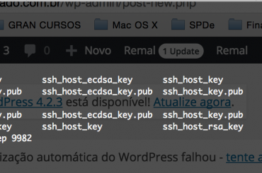 Modificando a porta 22 que é padrão do SSH para outra porta qualquer por questões de segurança